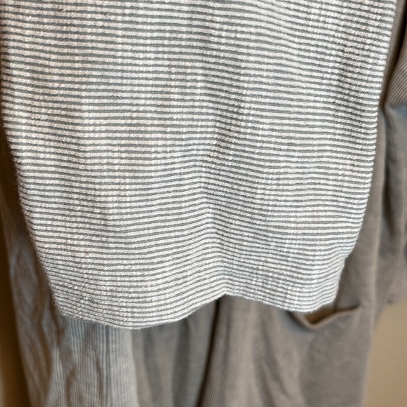 DONNI Gray Ribbed Open Front Cardigan - Picture 5 of 12